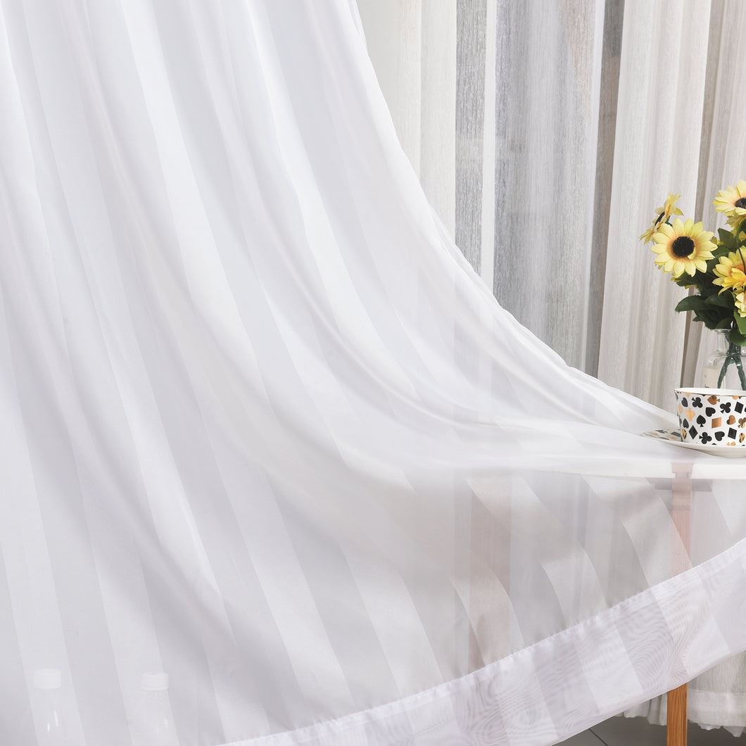 Megachest Iris stripe pattern voile extra 116