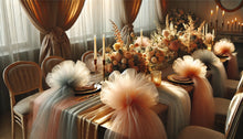 Load image into Gallery viewer, 70cm wide Lightweight Semi Voile Organza Fabric - Available in 6 Vibrant Colors | Perfect for Fashion, Decor, and Crafts