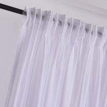 Load image into Gallery viewer, Megachest pure voile extra 116&quot; wide  tape top sheer curtain (1 Panel)