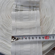 Load image into Gallery viewer, Extra Wide 116" (295cm) Snow White Voile Curtain – Multi-Way Heading – Single Panel