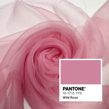 Load image into Gallery viewer, 140cm Wide Lightweight 20D Organza Fabric - Available in 50 Vibrant Colors | Perfect for Fashion, Decor, and Crafts