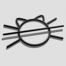 Load image into Gallery viewer, Megachest simple cat curtain tie back for megachest voile curtains 2pcs