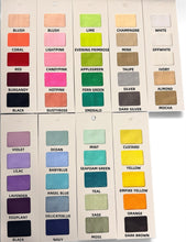 Load image into Gallery viewer, MegaChest Voile Fabric Colour Sample Set – 45 Colours