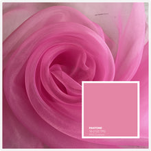Load image into Gallery viewer, 140cm Wide Lightweight 20D Organza Fabric - Available in 50 Vibrant Colors | Perfect for Fashion, Decor, and Crafts