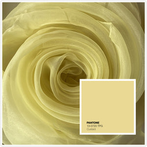 140cm Wide Lightweight 20D Organza Fabric - Available in 50 Vibrant Colors | Perfect for Fashion, Decor, and Crafts