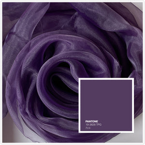 140cm Wide Lightweight 20D Organza Fabric - Available in 50 Vibrant Colors | Perfect for Fashion, Decor, and Crafts