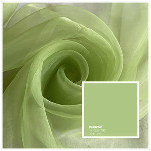 140cm Wide Lightweight 20D Organza Fabric - Available in 50 Vibrant Colors | Perfect for Fashion, Decor, and Crafts