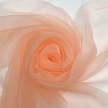 Load image into Gallery viewer, 140cm Wide Lightweight 20D Organza Fabric - Available in 50 Vibrant Colors | Perfect for Fashion, Decor, and Crafts