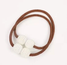 Load image into Gallery viewer, Megachest Pearl Magnectic curtain tie back 1 pair