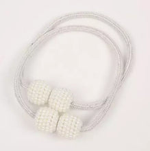 Load image into Gallery viewer, Megachest Pearl Magnectic curtain tie back 1 pair