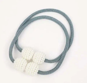 Megachest Pearl Magnectic curtain tie back 1 pair