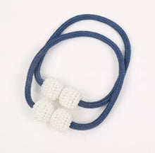 Load image into Gallery viewer, Megachest Pearl Magnectic curtain tie back 1 pair