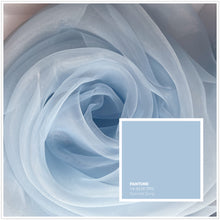 Load image into Gallery viewer, 140cm Wide Lightweight 20D Organza Fabric - Available in 50 Vibrant Colors | Perfect for Fashion, Decor, and Crafts