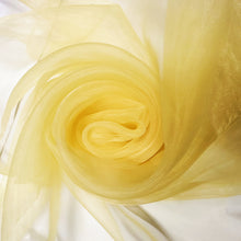 Load image into Gallery viewer, 140cm Wide Lightweight 20D Organza Fabric - Available in 50 Vibrant Colors | Perfect for Fashion, Decor, and Crafts