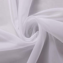 Load image into Gallery viewer, 145cm Wide. 45 colours. Wedding &amp; Event Decor Sheer Voile Fabric- Perfect for Drapes, Backdrops, and Table Overlays
