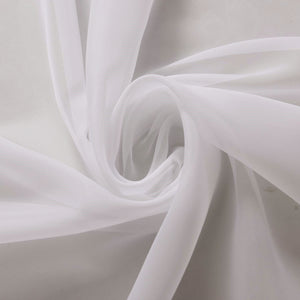 145cm Wide. 45 colours. Wedding & Event Decor Sheer Voile Fabric- Perfect for Drapes, Backdrops, and Table Overlays