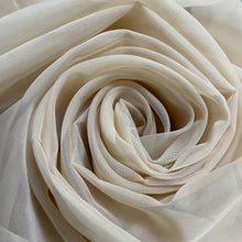Load image into Gallery viewer, 145cm Wide. 45 colours. Wedding &amp; Event Decor Sheer Voile Fabric- Perfect for Drapes, Backdrops, and Table Overlays