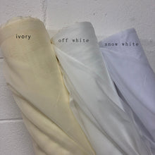 Load image into Gallery viewer, 70cm Wide. 13 colours. Wedding &amp; Event Decor Sheer Voile Fabric- Perfect for Drapes, Backdrops, and Table Overlays