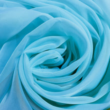 Load image into Gallery viewer, 145cm Wide. 45 colours. Wedding &amp; Event Decor Sheer Voile Fabric- Perfect for Drapes, Backdrops, and Table Overlays
