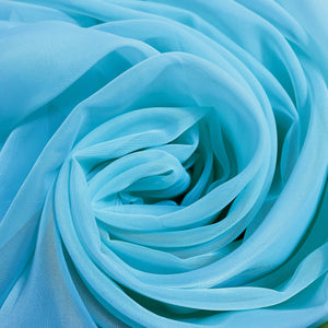 145cm Wide. 45 colours. Wedding & Event Decor Sheer Voile Fabric- Perfect for Drapes, Backdrops, and Table Overlays