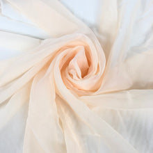 Load image into Gallery viewer, 145cm Wide. 45 colours. Wedding &amp; Event Decor Sheer Voile Fabric- Perfect for Drapes, Backdrops, and Table Overlays