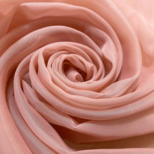 Load image into Gallery viewer, 145cm Wide. 45 colours. Wedding &amp; Event Decor Sheer Voile Fabric- Perfect for Drapes, Backdrops, and Table Overlays