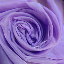 Load image into Gallery viewer, 145cm Wide. 45 colours. Wedding &amp; Event Decor Sheer Voile Fabric- Perfect for Drapes, Backdrops, and Table Overlays