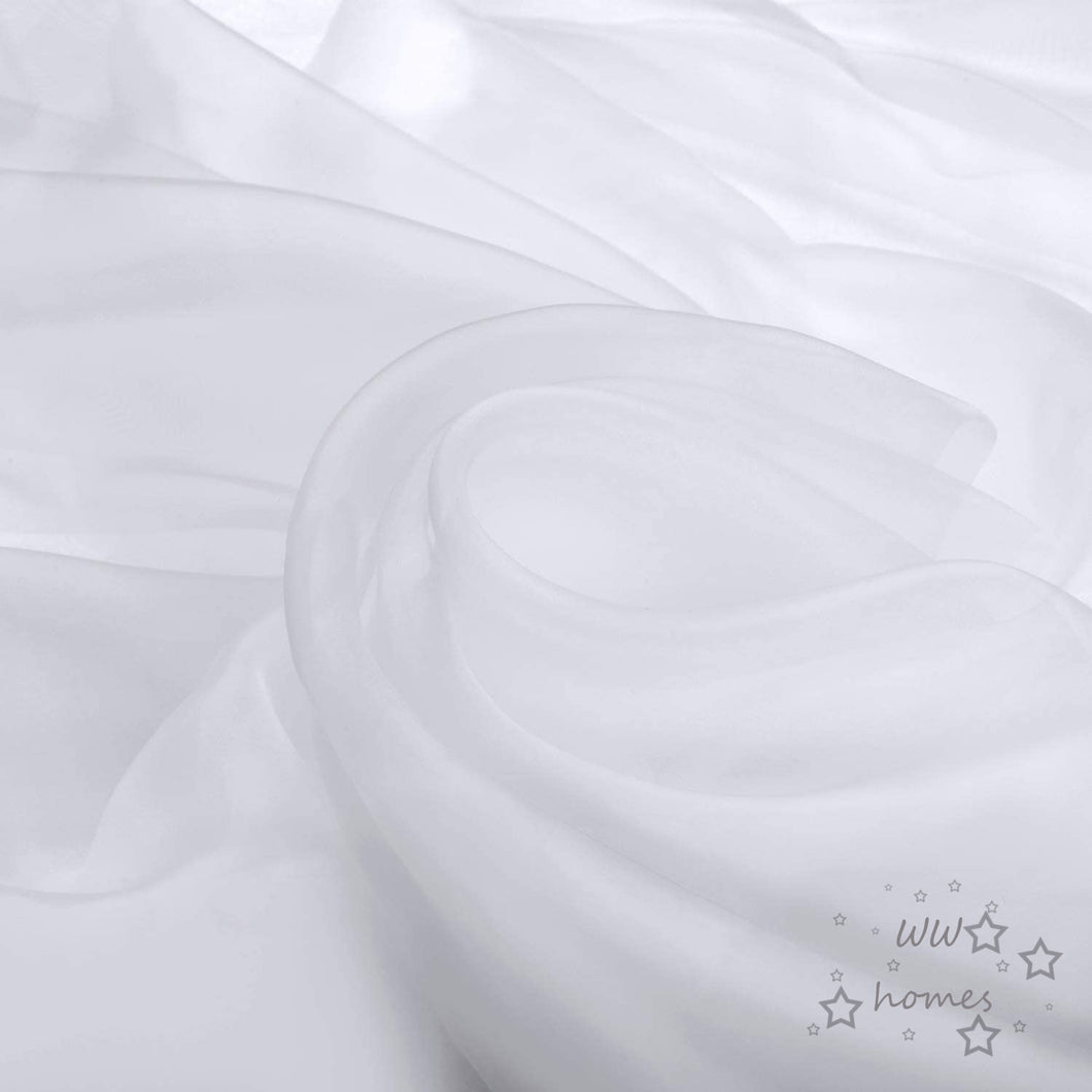 140cm Wide Lightweight 20D Organza Fabric - Available in 50 Vibrant Colors | Perfect for Fashion, Decor, and Crafts