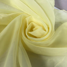 Load image into Gallery viewer, 145cm Wide. 45 colours. Wedding &amp; Event Decor Sheer Voile Fabric- Perfect for Drapes, Backdrops, and Table Overlays